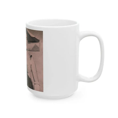 Terry Moore #521 - Magazine Photo Page Clipping (Vintage Female Icon) White Coffee Mug - Go Mug Yourself