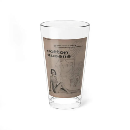 Terry Moore #522 - 8x11 Magazine Page Photo (Vintage Female Icon) Pint Glass 16oz 16oz - Go Mug Yourself