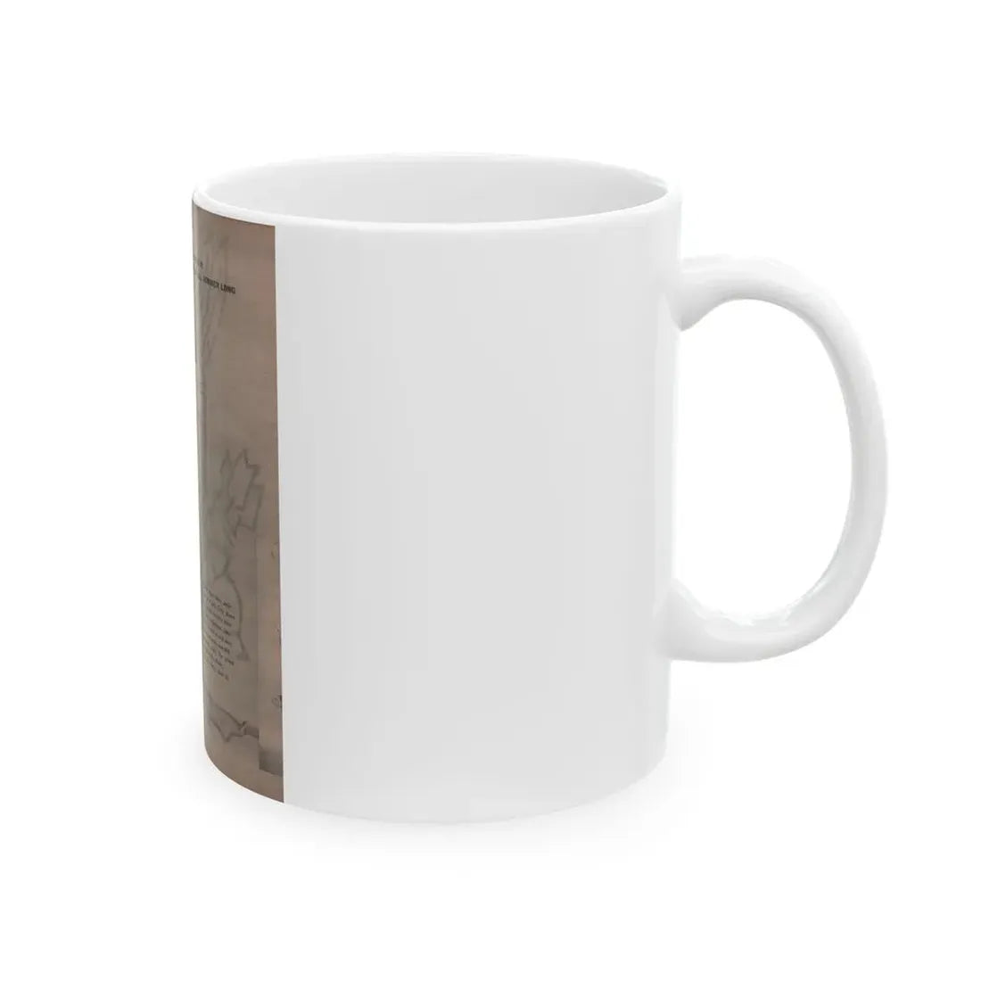 Terry Moore #522 - 8x11 Magazine Page Photo (Vintage Female Icon) White Coffee Mug - Go Mug Yourself