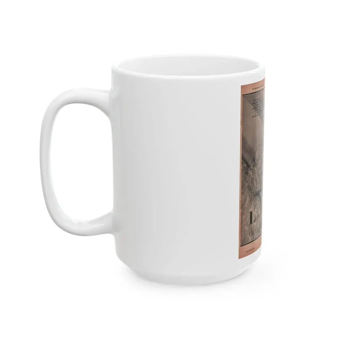 Terry Moore #523 - 8x11 Magazine Photo Page Clipping (Vintage Female Icon) White Coffee Mug - Go Mug Yourself
