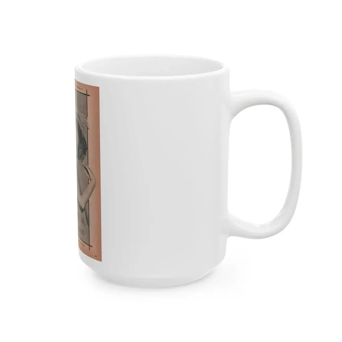 Terry Moore #523 - 8x11 Magazine Photo Page Clipping (Vintage Female Icon) White Coffee Mug - Go Mug Yourself