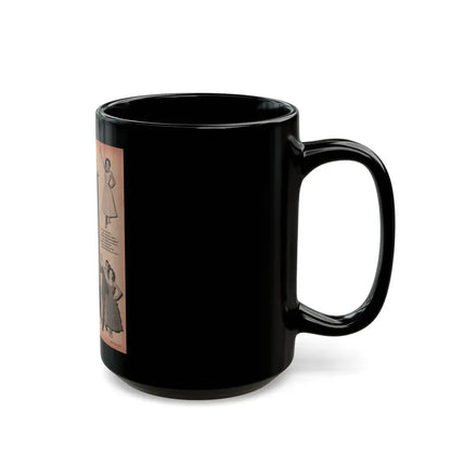 Terry Moore #524 - 8x11 Magazine Page Photos (Vintage Female Icon) Black Coffee Mug - Go Mug Yourself