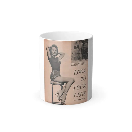 Terry Moore #525 - 8x11 Magazine Page Photo (Vintage Female Icon) Color Changing Mug 11oz 11oz - Go Mug Yourself