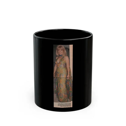 Terry Moore #526 - 3x9.75 Magazine Page Photo Clipping (Vintage Female Icon) Black Coffee Mug 11oz - Go Mug Yourself