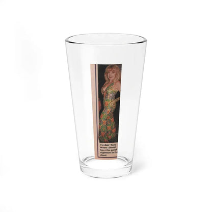 Terry Moore #527 - 1.5x5 Magazine Page Photo Clipping (Vintage Female Icon) Pint Glass 16oz 16oz - Go Mug Yourself