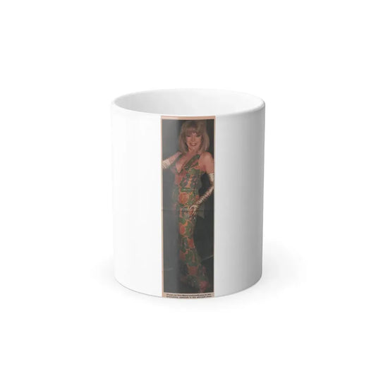 Terry Moore #528 - 3x11 Magazine Page Photo Clipping (Vintage Female Icon) Color Changing Mug 11oz 11oz - Go Mug Yourself