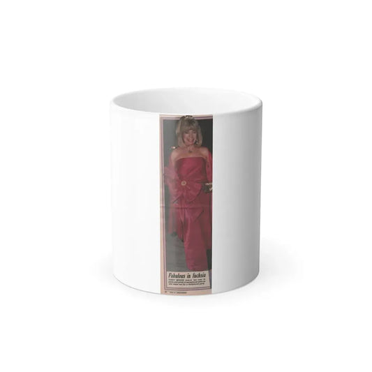Terry Moore #529 - 3.25x11 Magazine Page Photo Clipping (Vintage Female Icon) Color Changing Mug 11oz 11oz - Go Mug Yourself