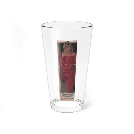 Terry Moore #529 - 3.25x11 Magazine Page Photo Clipping (Vintage Female Icon) Pint Glass 16oz 16oz - Go Mug Yourself