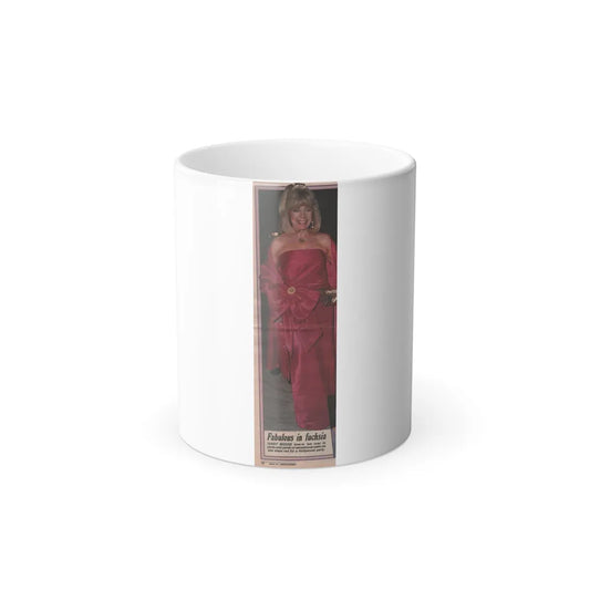 Terry Moore #529 - 3.25x11 Magazine Page Photo Clipping (Vintage Female Icons) Color Changing Mug 11oz-11oz-Go Mug Yourself
