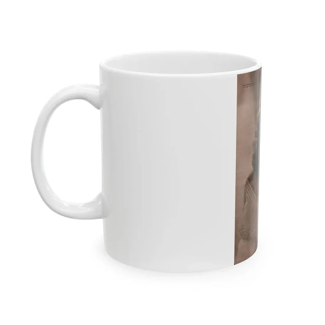 Terry Moore #530 - 8x11.5 Picturegoer Magazine Page Photo from 8-13-49 (Vintage Female Icon) White Coffee Mug - Go Mug Yourself