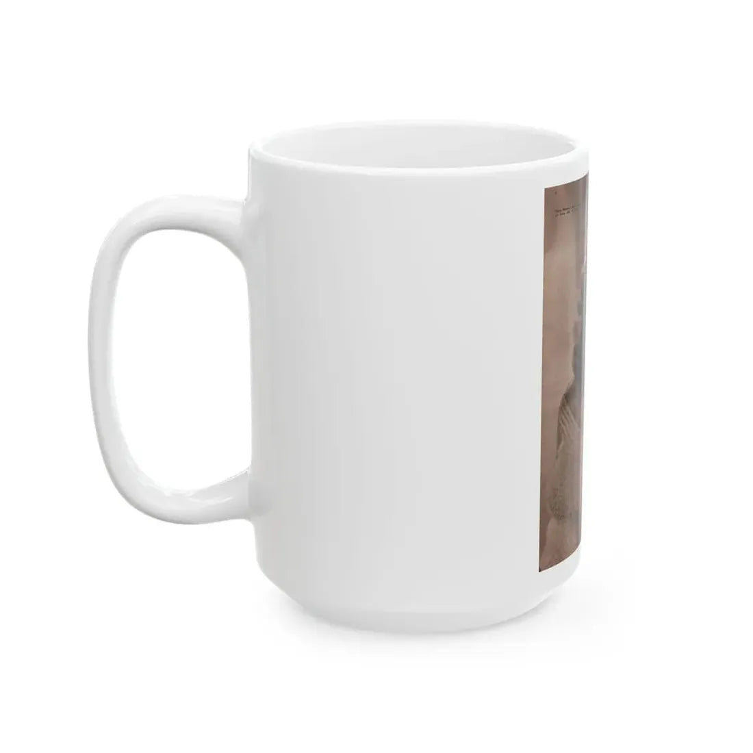 Terry Moore #530 - 8x11.5 Picturegoer Magazine Page Photo from 8-13-49 (Vintage Female Icon) White Coffee Mug - Go Mug Yourself