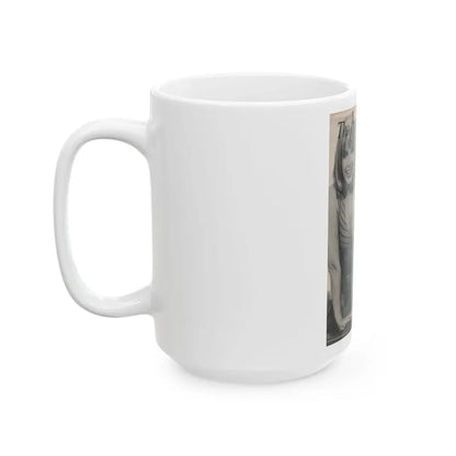 Terry Moore #531 - Magazine Page Photo & Article (Vintage Female Icon) White Coffee Mug - Go Mug Yourself