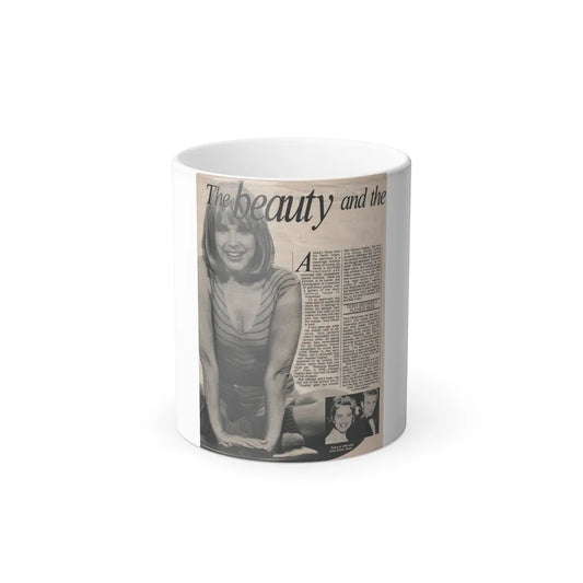 Terry Moore #531 - Magazine Page Photo & Article (Vintage Female Icons) Color Changing Mug 11oz-11oz-Go Mug Yourself