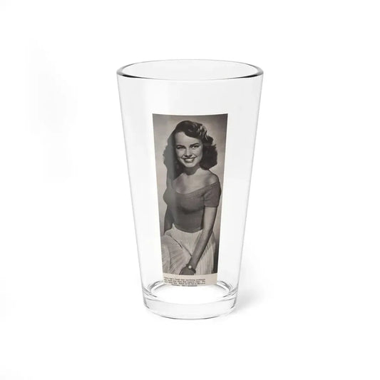 Terry Moore #532 - 3.5x9 Magazine Page Photo Clipping (Vintage Female Icon) Pint Glass 16oz 16oz - Go Mug Yourself