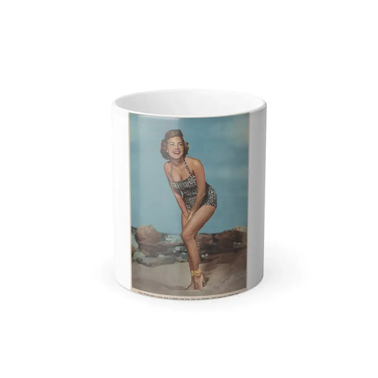 Terry Moore #536 - 6x8 Magazine Page Photo Clipping (Vintage Female Icon) Color Changing Mug 11oz 11oz - Go Mug Yourself