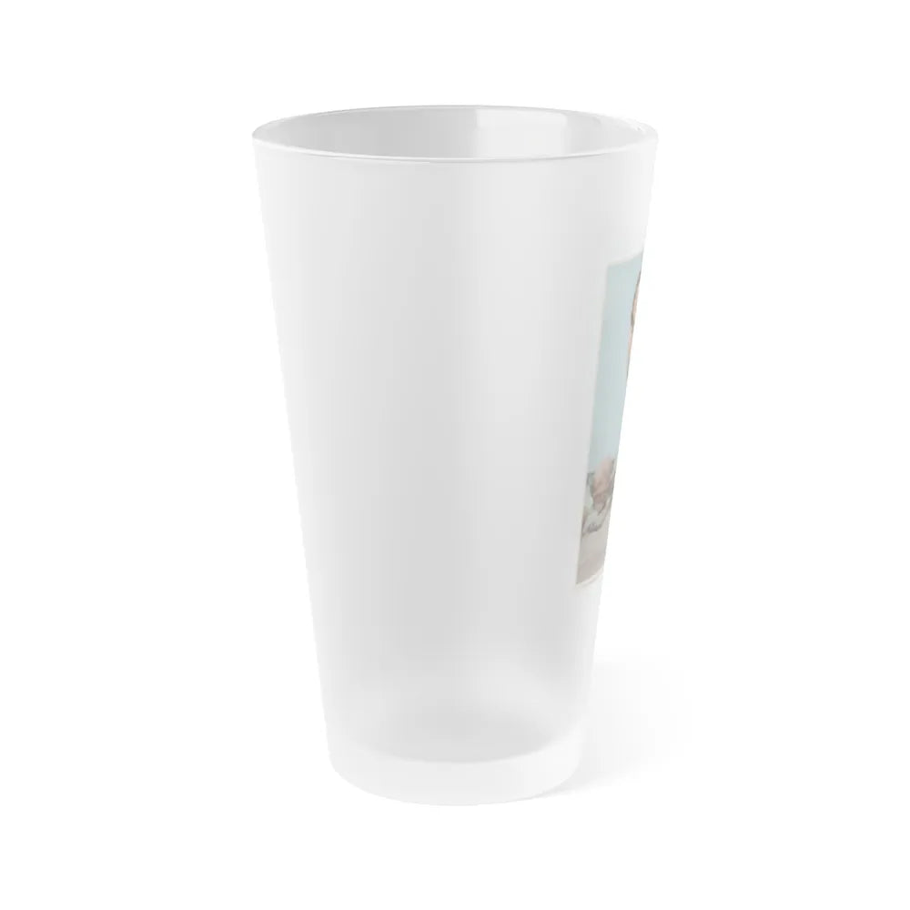 Terry Moore #536 - 6x8 Magazine Page Photo Clipping (Vintage Female Icon) Frosted Pint Glass 16oz-Go Mug Yourself
