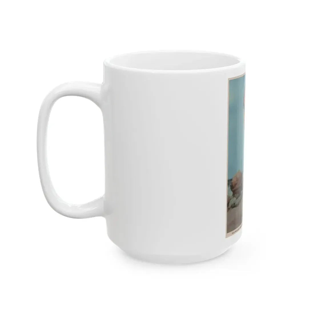 Terry Moore #536 - 6x8 Magazine Page Photo Clipping (Vintage Female Icon) White Coffee Mug - Go Mug Yourself