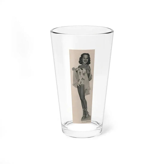 Terry Moore #537 - 63.4x9.5 Magazine Page Photo Clipping (Vintage Female Icon) Pint Glass 16oz 16oz - Go Mug Yourself