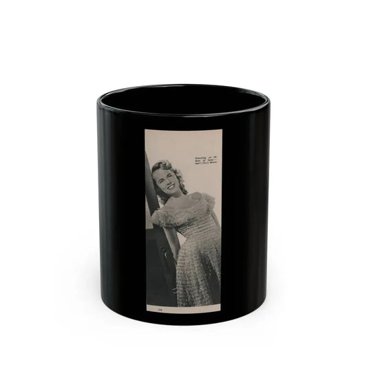 Terry Moore #538 - 63.4x9.5 Magazine Page Photo Clipping (Vintage Female Icon) Black Coffee Mug 11oz - Go Mug Yourself