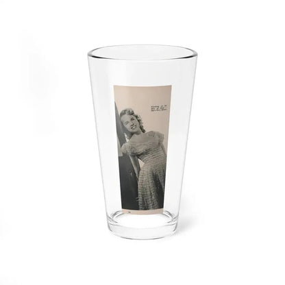 Terry Moore #538 - 63.4x9.5 Magazine Page Photo Clipping (Vintage Female Icon) Pint Glass 16oz 16oz - Go Mug Yourself