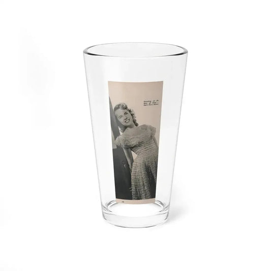Terry Moore #538 - 63.4x9.5 Magazine Page Photo Clipping (Vintage Female Icon) Pint Glass 16oz 16oz - Go Mug Yourself