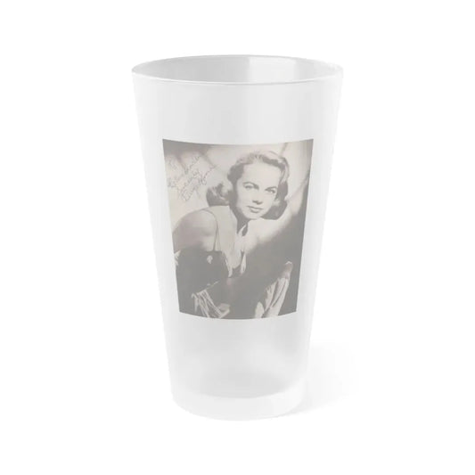 Terry Moore #540 - 8x10 Magazine Page Photo (Vintage Female Icon) Frosted Pint Glass 16oz 16oz Frosted - Go Mug Yourself