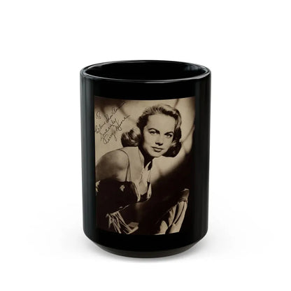 Terry Moore #540 - Magazine Page Photo (Vintage Female Icon) Black Coffee Mug 15oz - Go Mug Yourself
