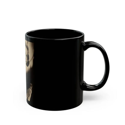 Terry Moore #540 - Magazine Page Photo (Vintage Female Icon) Black Coffee Mug - Go Mug Yourself