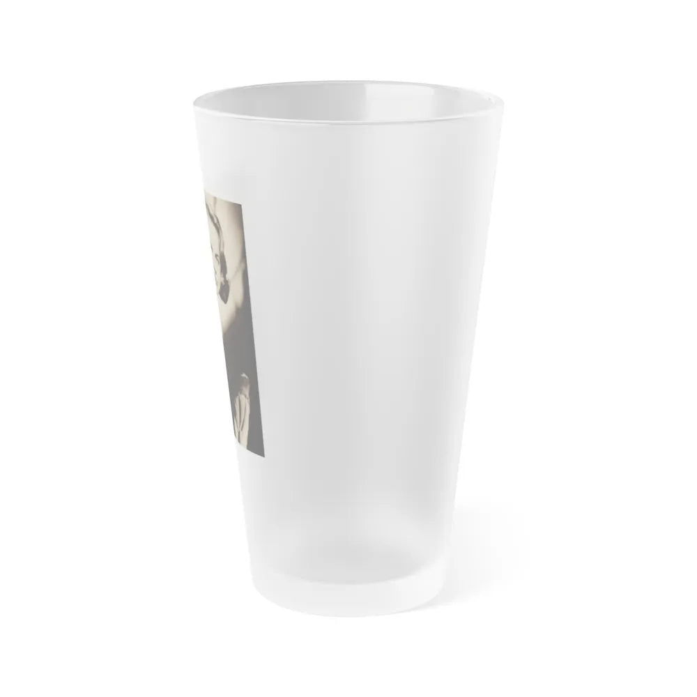 Terry Moore #540 - Magazine Page Photo (Vintage Female Icon) Frosted Pint Glass 16oz-Go Mug Yourself