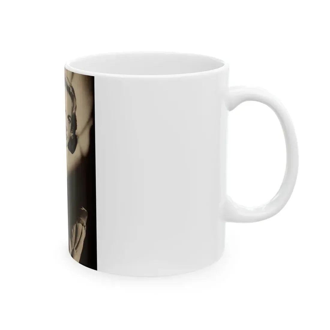 Terry Moore #540 - Magazine Page Photo (Vintage Female Icon) White Coffee Mug - Go Mug Yourself