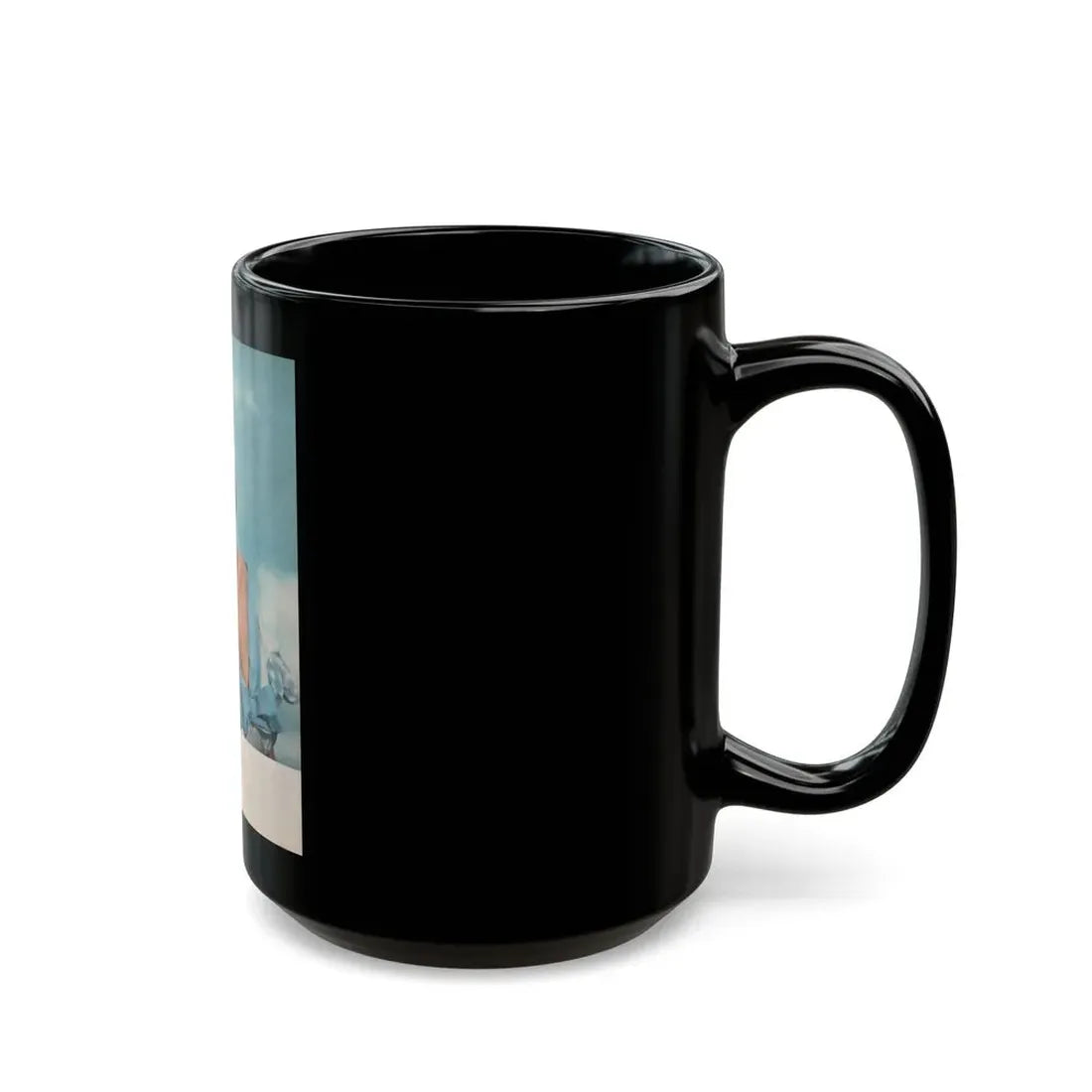 Terry Moore #541 - Magazine Page Photo (Vintage Female Icon) Black Coffee Mug - Go Mug Yourself