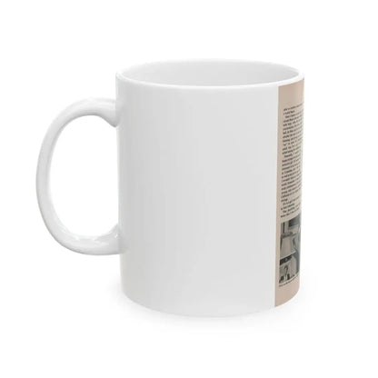 Terry Moore #542 - 7x9.5 Magazine Page Photo Clipping (Vintage Female Icon) White Coffee Mug - Go Mug Yourself