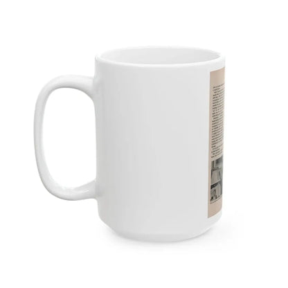 Terry Moore #542 - 7x9.5 Magazine Page Photo Clipping (Vintage Female Icon) White Coffee Mug - Go Mug Yourself