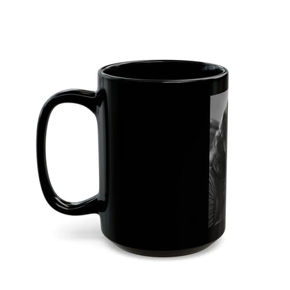 Terry Moore #547 (Vintage Female Icon) Black Coffee Mug-Go Mug Yourself