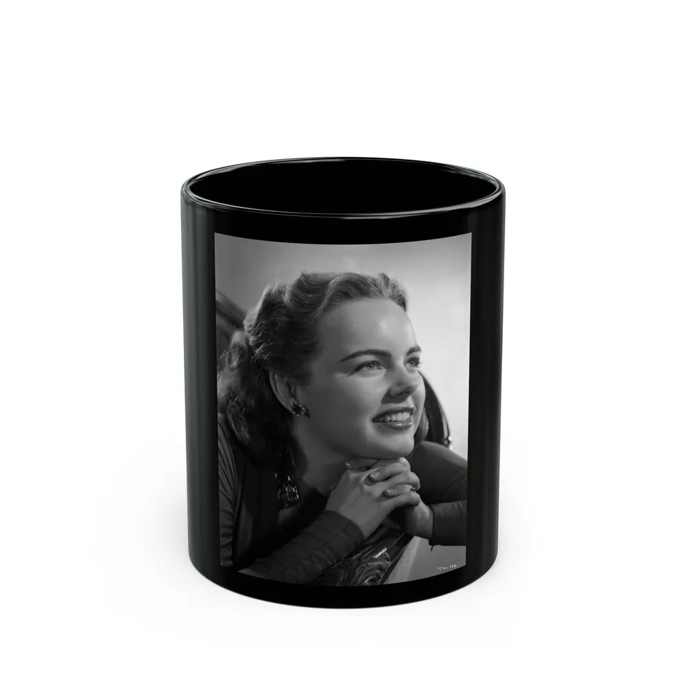 Terry Moore #5471 (Vintage Female Icon) Black Coffee Mug-11oz-Go Mug Yourself