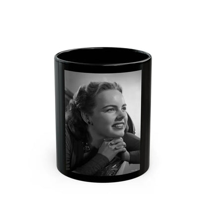 Terry Moore #5471 (Vintage Female Icon) Black Coffee Mug-11oz-Go Mug Yourself