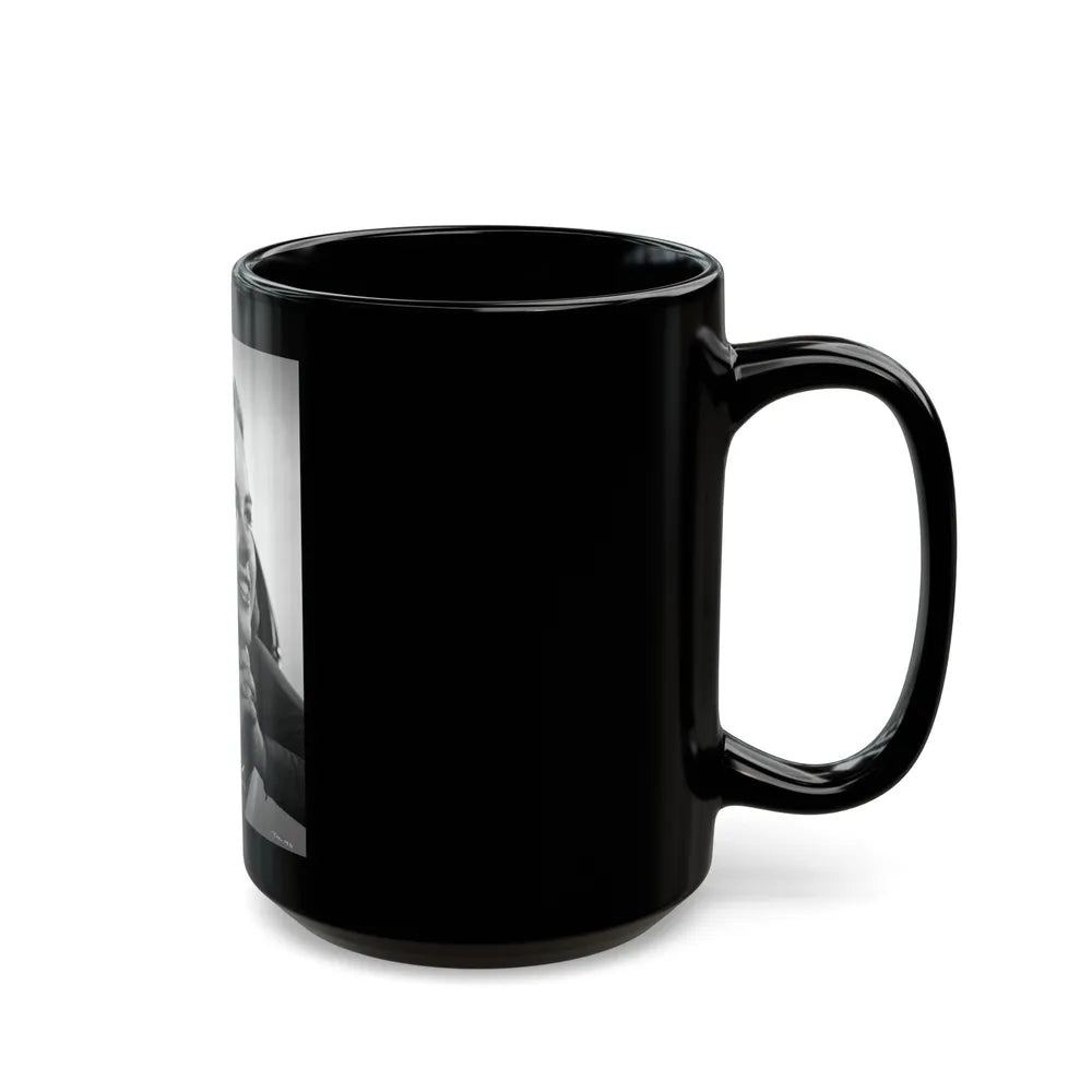 Terry Moore #5471 (Vintage Female Icon) Black Coffee Mug-Go Mug Yourself