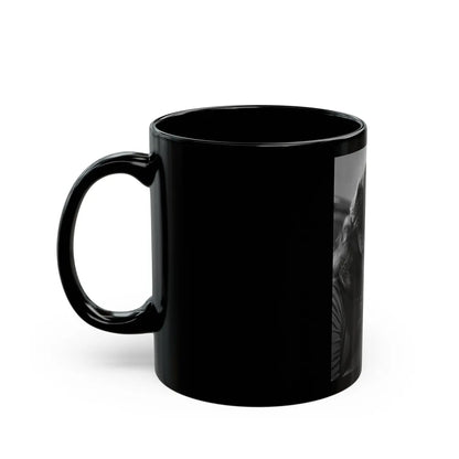 Terry Moore #5471 (Vintage Female Icon) Black Coffee Mug-Go Mug Yourself