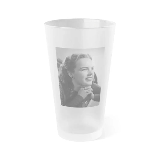 Terry Moore #5471 (Vintage Female Icon) Frosted Pint Glass 16oz 16oz Frosted - Go Mug Yourself