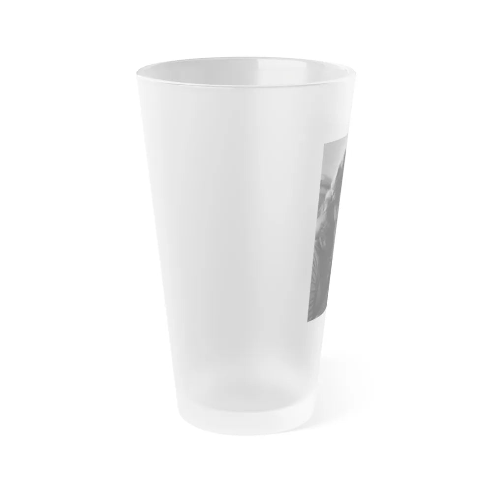Terry Moore #5471 (Vintage Female Icon) Frosted Pint Glass 16oz-Go Mug Yourself