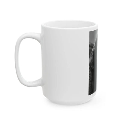 Terry Moore #5471 (Vintage Female Icon) White Coffee Mug-Go Mug Yourself