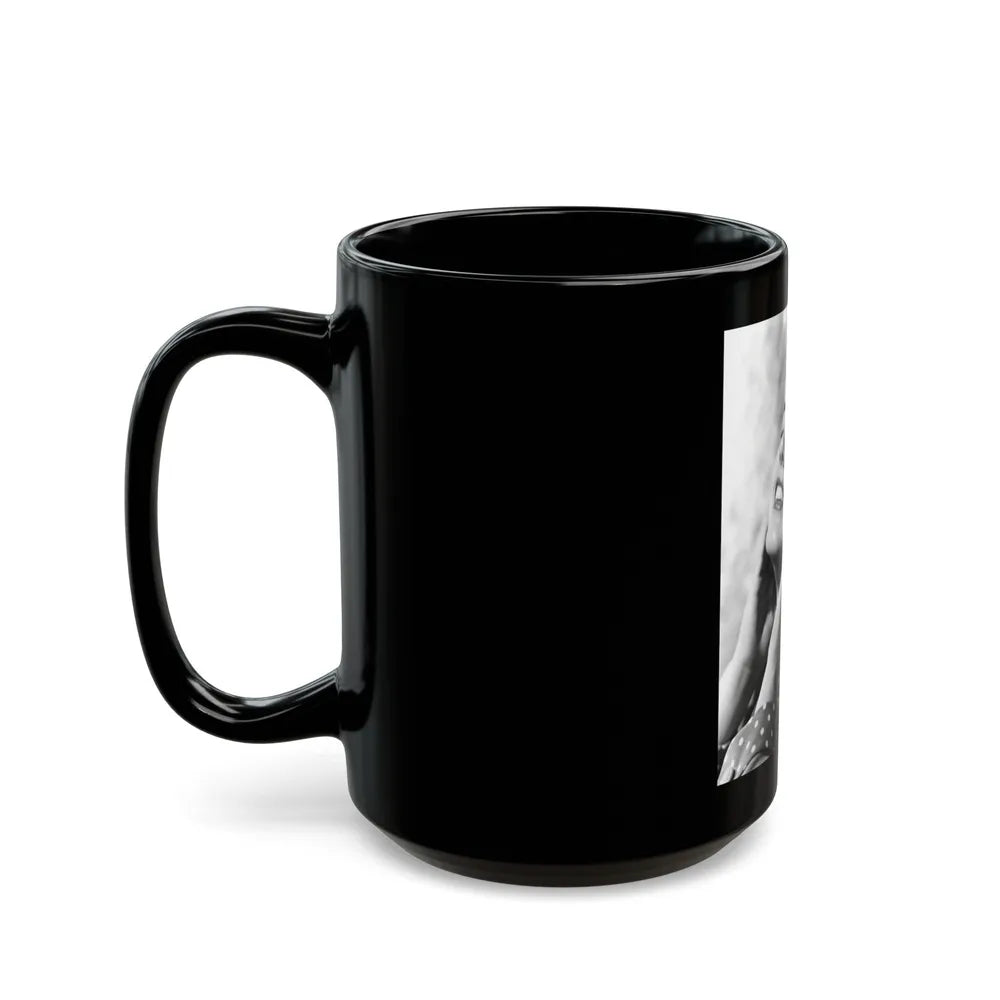 Terry Moore #548 (Vintage Female Icon) Black Coffee Mug-Go Mug Yourself
