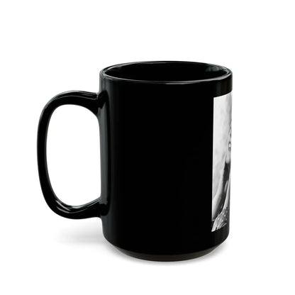 Terry Moore #548 (Vintage Female Icon) Black Coffee Mug-Go Mug Yourself
