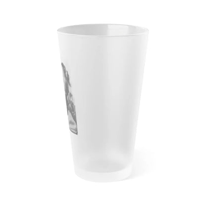 Terry Moore #548 (Vintage Female Icon) Frosted Pint Glass 16oz-Go Mug Yourself