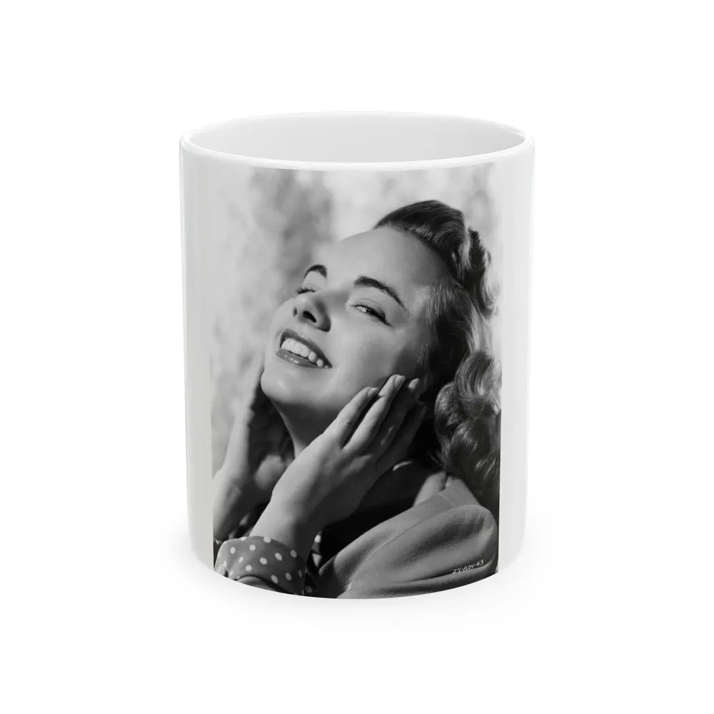 Terry Moore #548 (Vintage Female Icon) White Coffee Mug-11oz-Go Mug Yourself