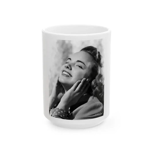 Terry Moore #548 (Vintage Female Icon) White Coffee Mug 15oz - Go Mug Yourself