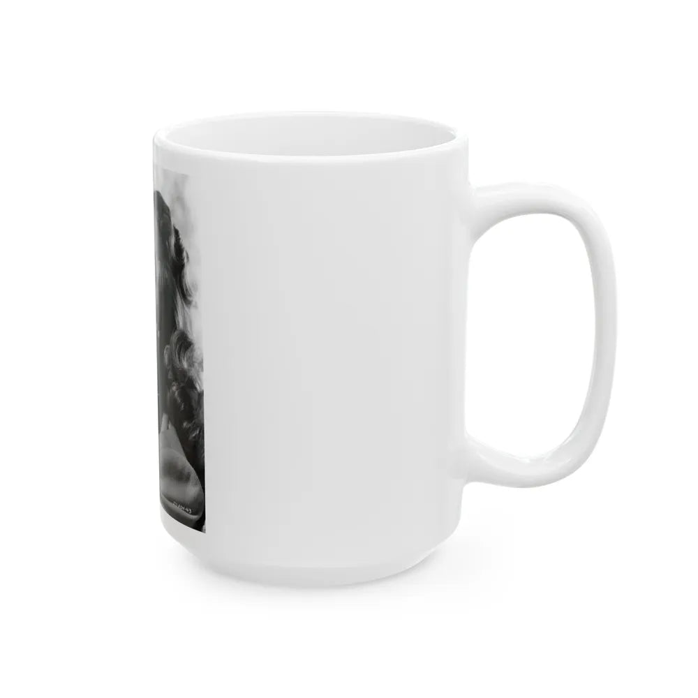 Terry Moore #548 (Vintage Female Icon) White Coffee Mug-Go Mug Yourself