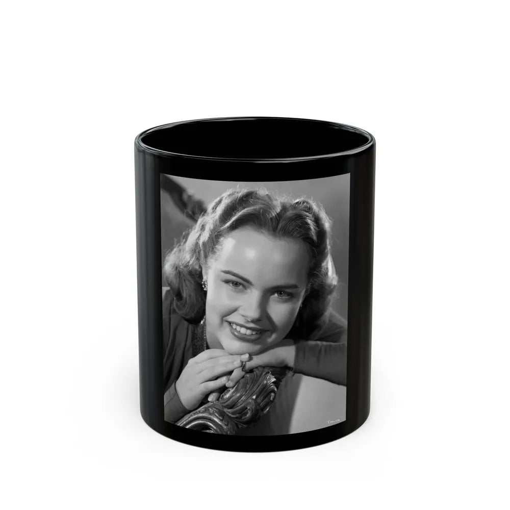 Terry Moore #549 (Vintage Female Icon) Black Coffee Mug-11oz-Go Mug Yourself