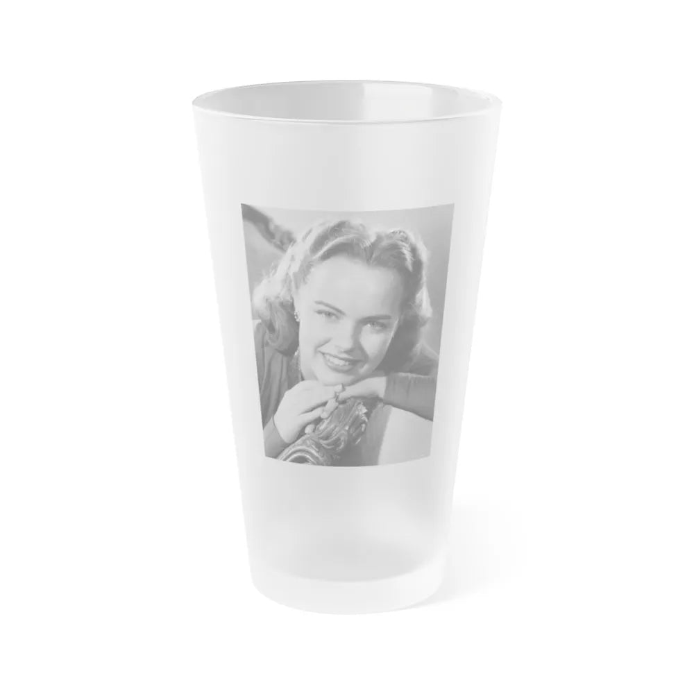 Terry Moore #549 (Vintage Female Icon) Frosted Pint Glass 16oz-16oz-Frosted-Go Mug Yourself