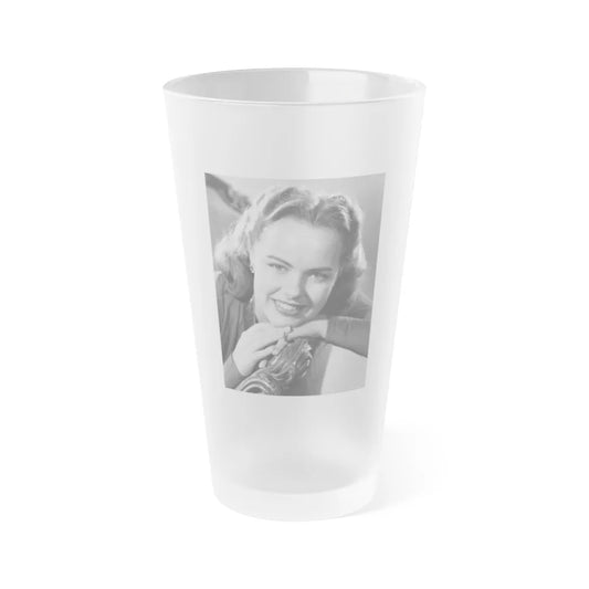 Terry Moore #549 (Vintage Female Icon) Frosted Pint Glass 16oz-16oz-Frosted-Go Mug Yourself
